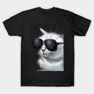 Cat with Sunglasses T-Shirt